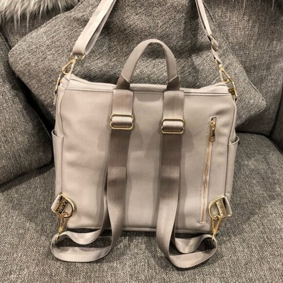 NWOT** Fawn Design The Original Diaper Bag - Gray - Picture 3 of 6